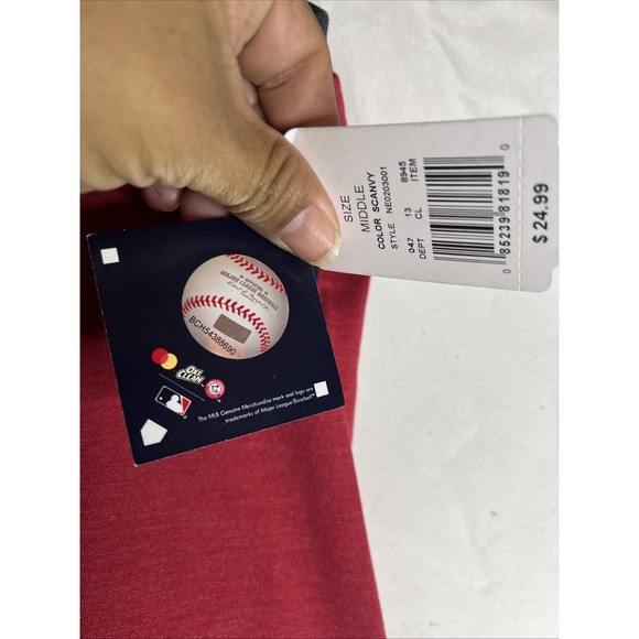 MLB‎ Washington Nationals Women's Tank Top Red Size M ,NWT - Picture 5 of 9